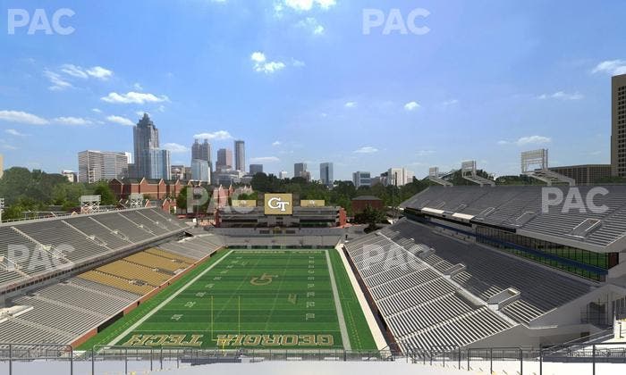 Bobby Dodd Stadium - Section 214 Seat View