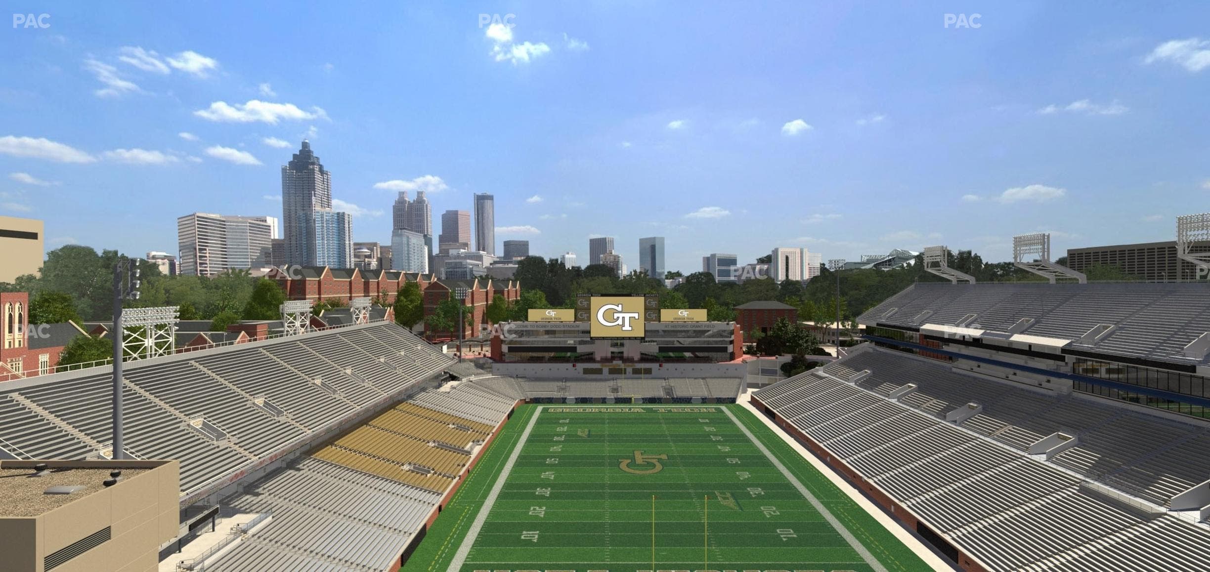 Bobby Dodd Stadium - Section 216 Seat View