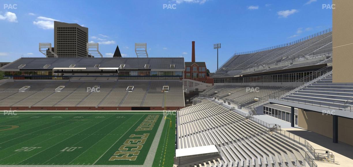 Bobby Dodd Stadium - Section 221 Seat View