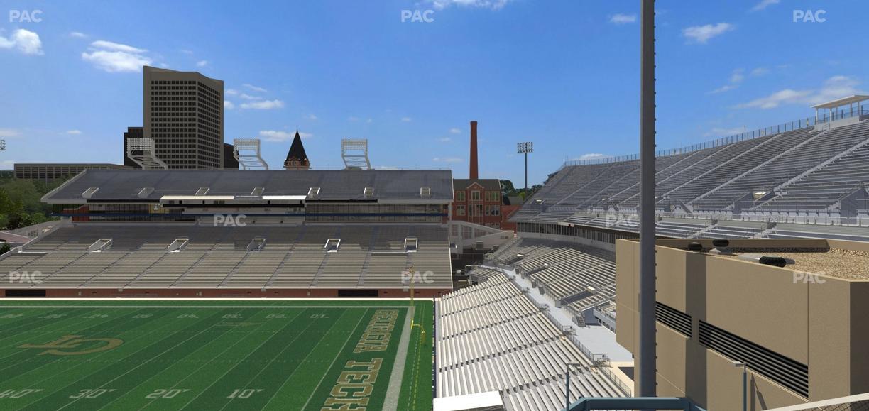 Bobby Dodd Stadium - Section 221 Seat View