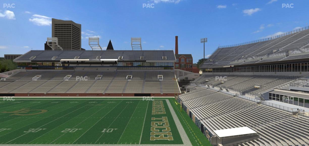 Bobby Dodd Stadium - Section 222 Seat View