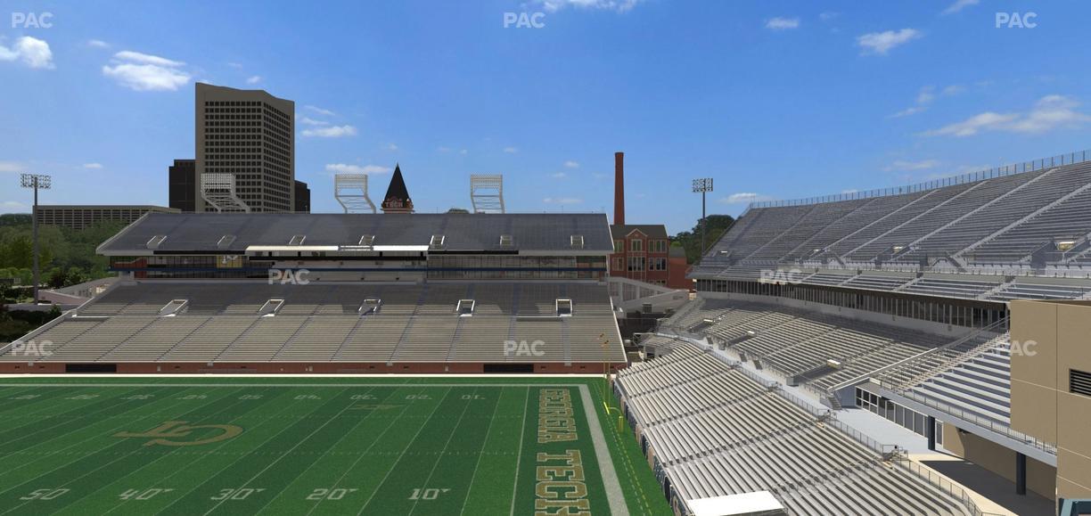 Bobby Dodd Stadium - Section 222 Seat View