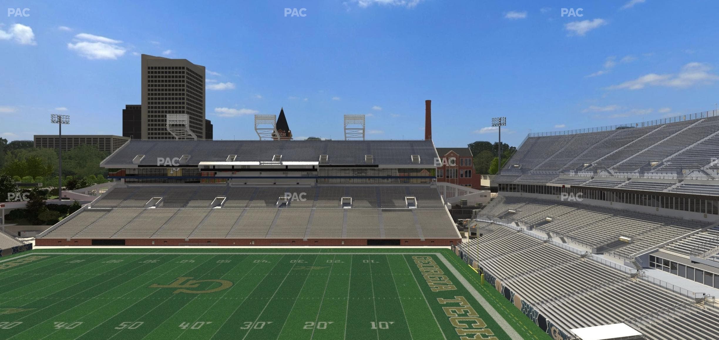 Bobby Dodd Stadium - Section 223 Seat View