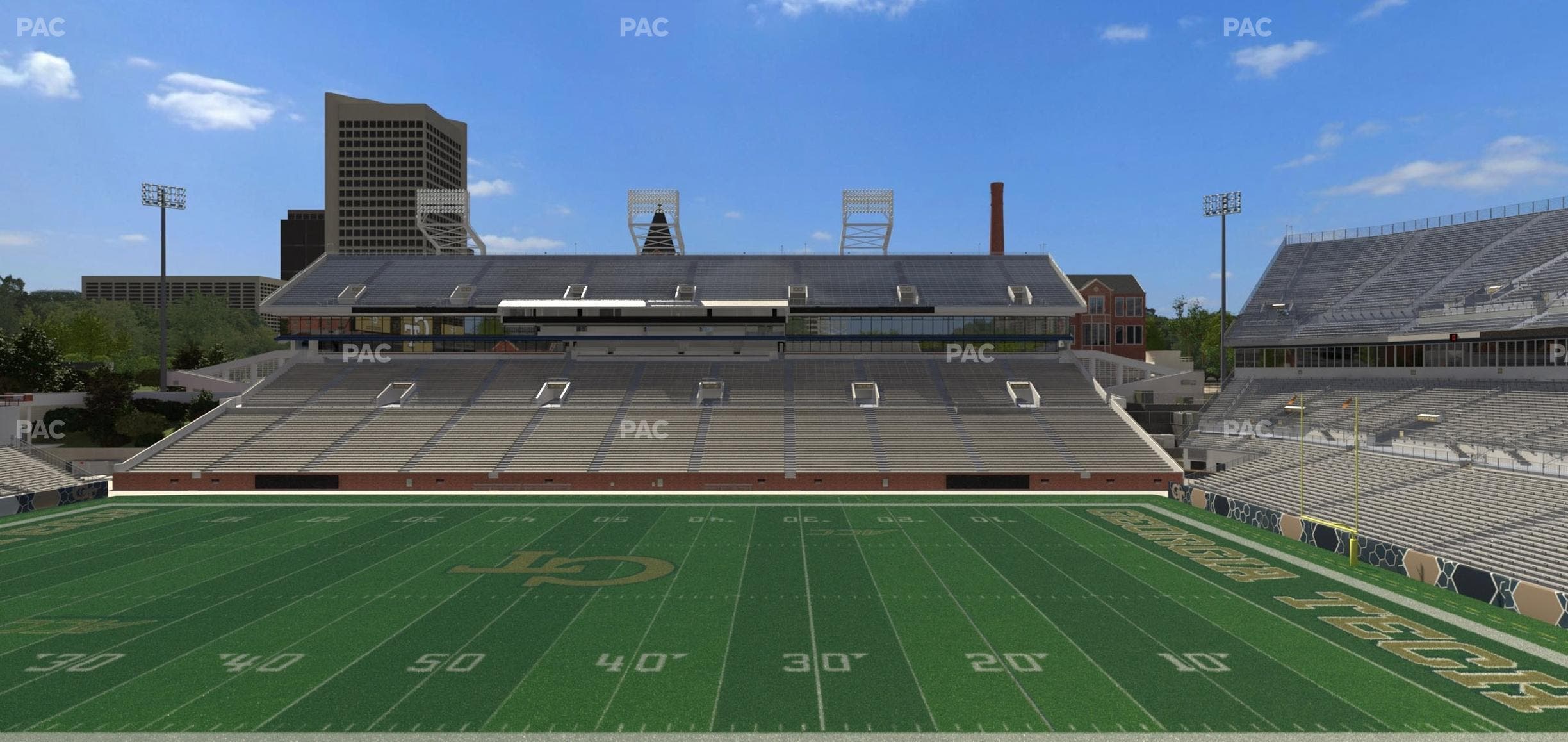 Bobby Dodd Stadium - Section 224 Lower Seat View