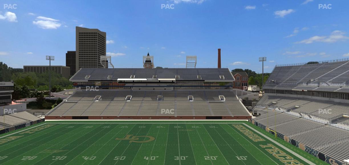 Bobby Dodd Stadium - Section 224 Upper Seat View