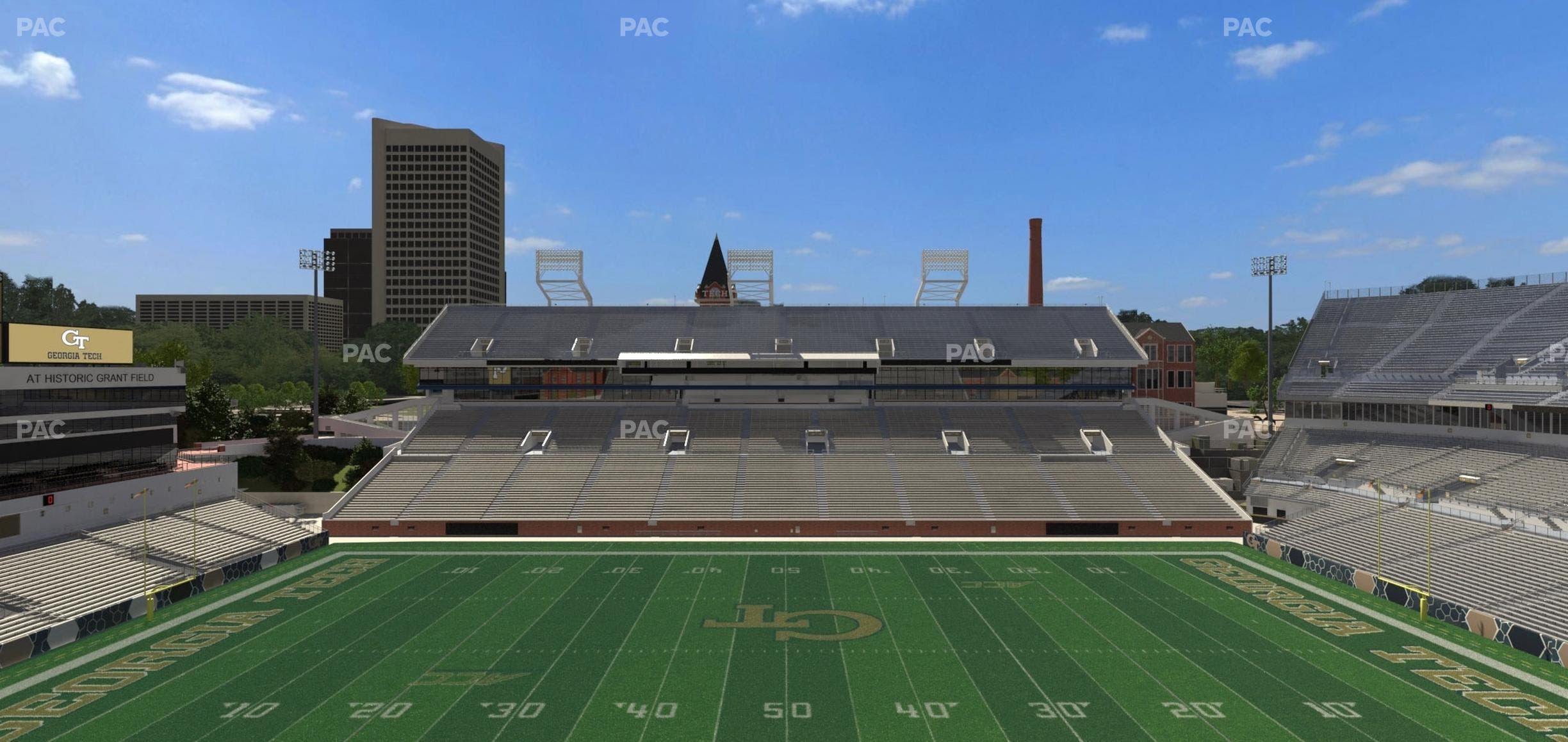 Bobby Dodd Stadium - Section 225 Seat View