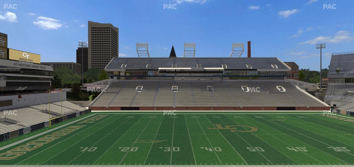 Bobby Dodd Stadium - Section 226 Lower Seat View