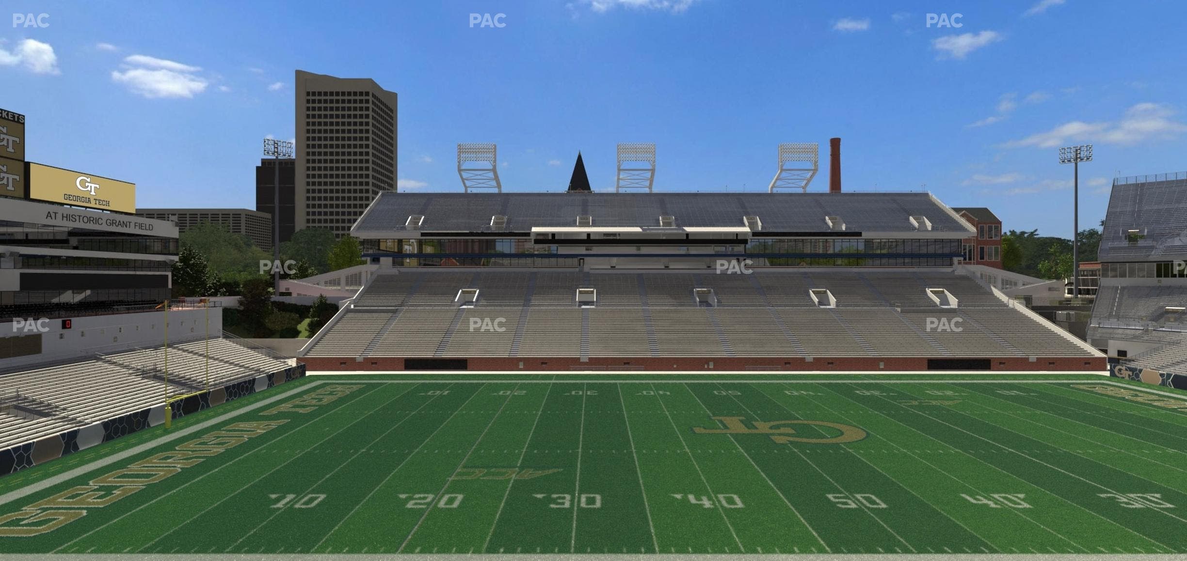 Bobby Dodd Stadium - Section 226 Lower Seat View