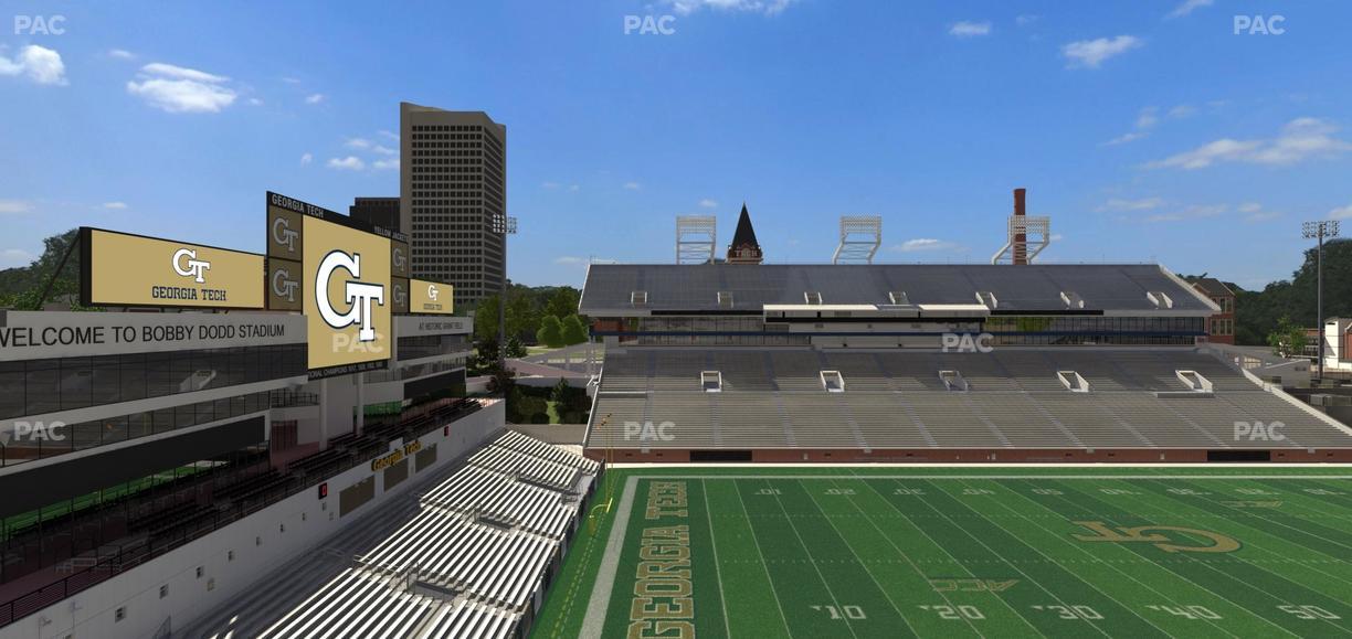 Bobby Dodd Stadium - Section 228 Seat View