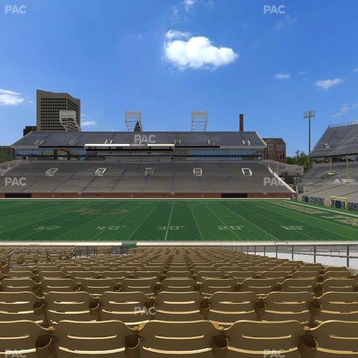 Bobby Dodd Stadium - Section Club 1 Seat View