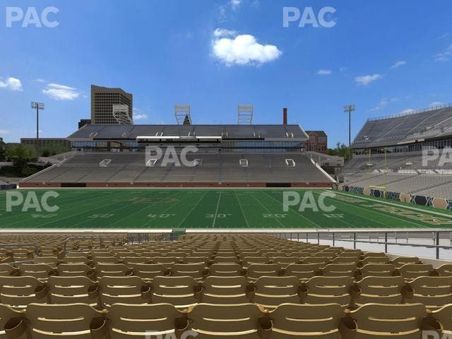 Bobby Dodd Stadium - Section Club 1 Seat View
