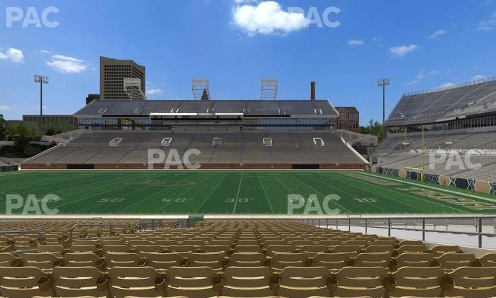 Bobby Dodd Stadium - Section Club 1 Seat View