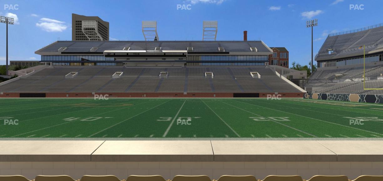 Bobby Dodd Stadium - Section Club 1 Seat View