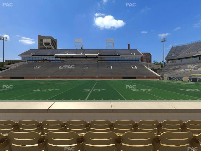 Bobby Dodd Stadium - Section Club 1 Seat View