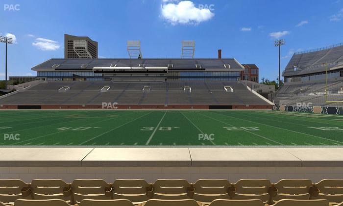 Bobby Dodd Stadium - Section Club 1 Seat View