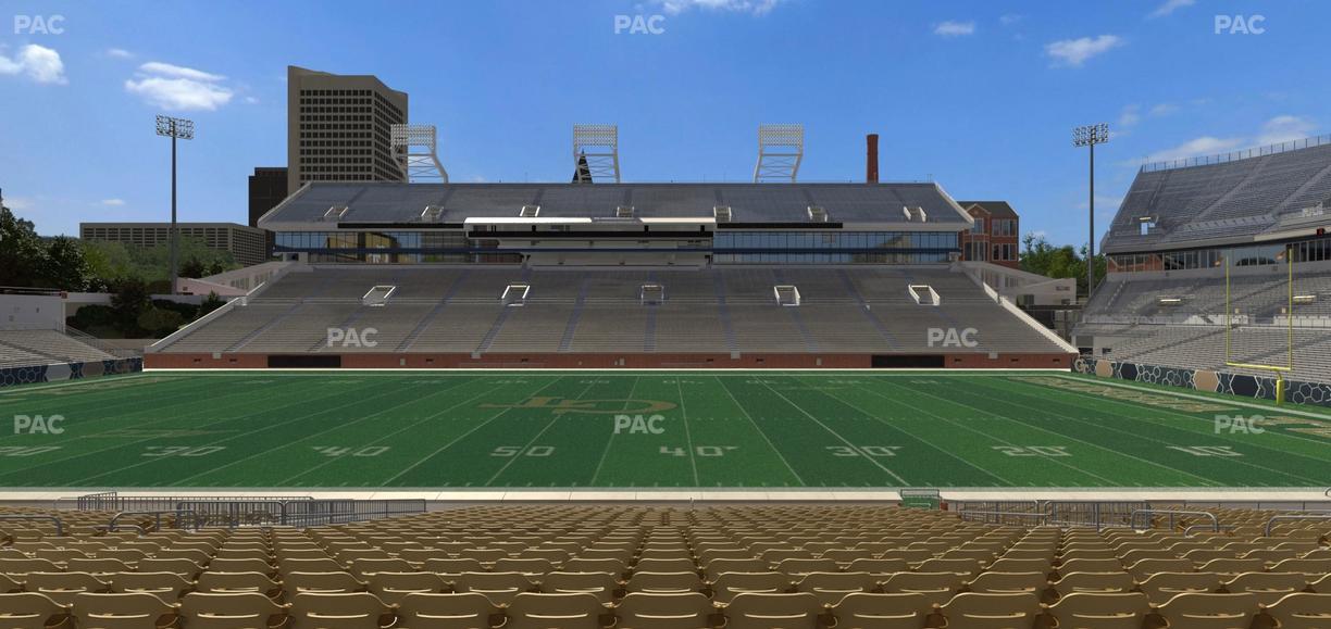 Bobby Dodd Stadium - Section Club 2 Seat View