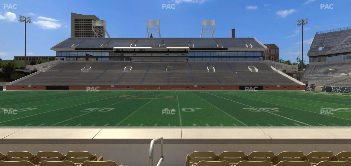 Bobby Dodd Stadium - Section Club 2 Seat View