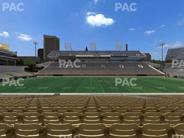 Bobby Dodd Stadium - Section Club 3 Seat View