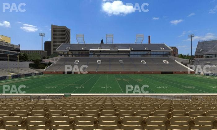 Bobby Dodd Stadium - Section Club 3 Seat View