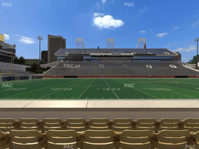 Bobby Dodd Stadium - Section Club 4 Seat View