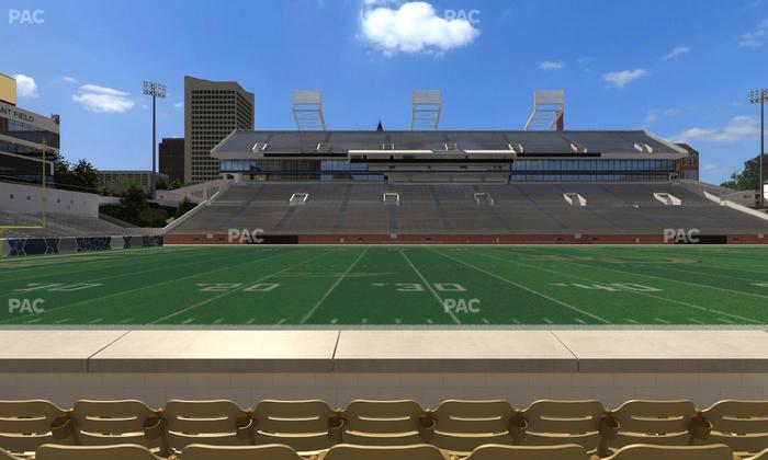 Bobby Dodd Stadium - Section Club 4 Seat View