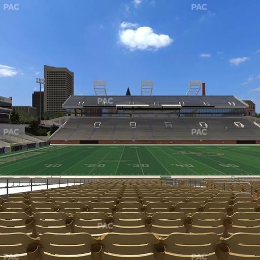 Bobby Dodd Stadium - Section Club 4 Seat View
