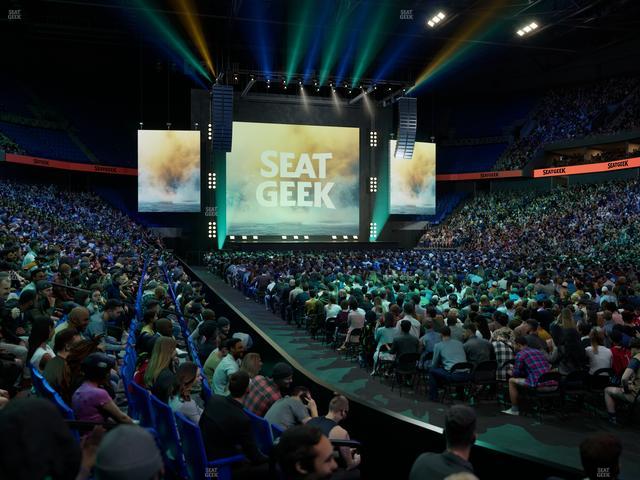 BOK Center - Section 102 Seat View