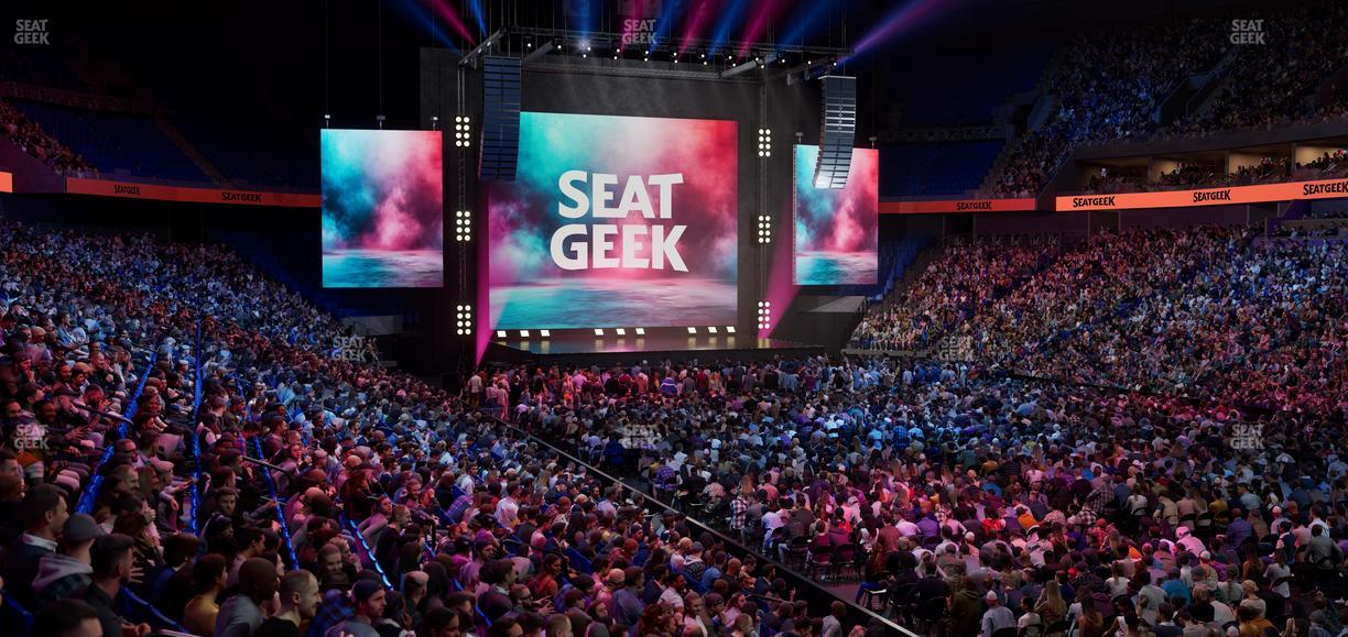 BOK Center - Section 102 Seat View