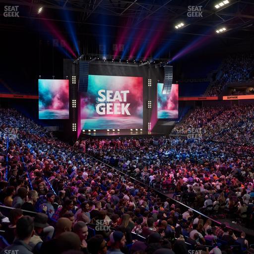 BOK Center - Section 102 Seat View