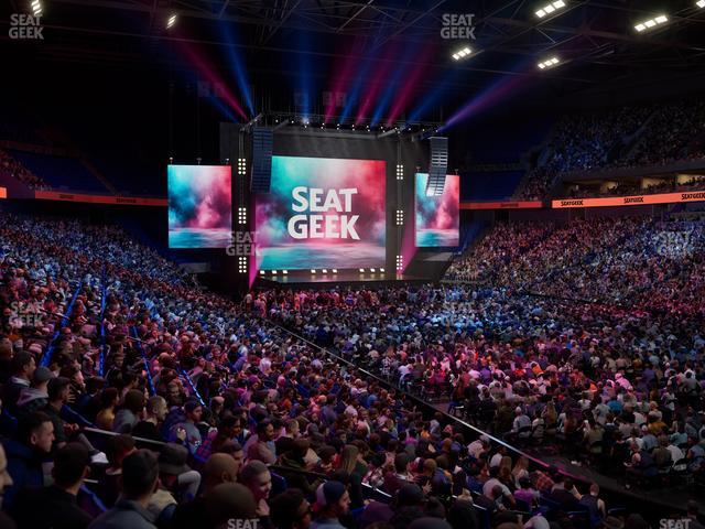 BOK Center - Section 102 Seat View