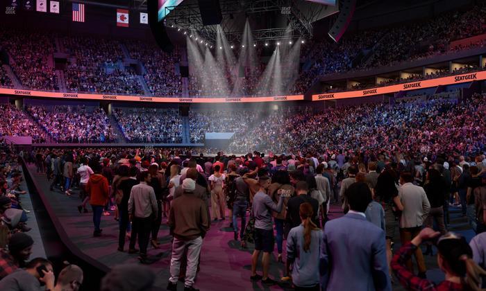 BOK Center - Section 102 Seat View