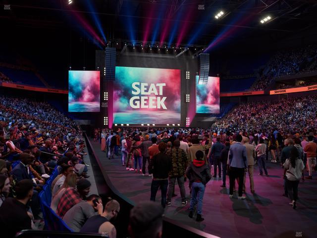 BOK Center - Section 102 Seat View