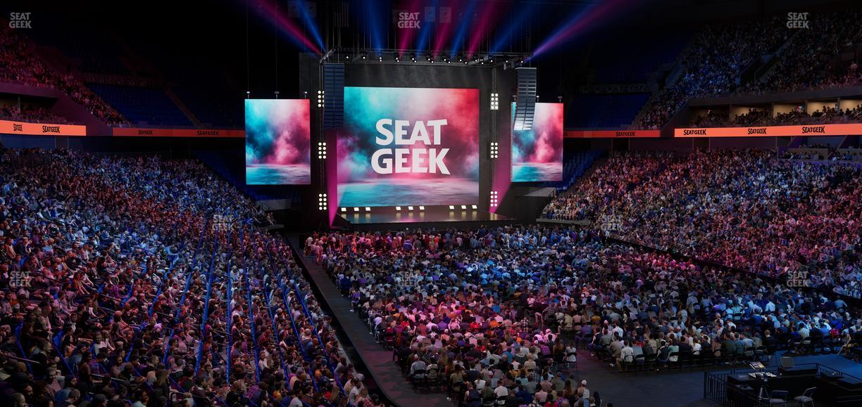 BOK Center - Section 103 Seat View