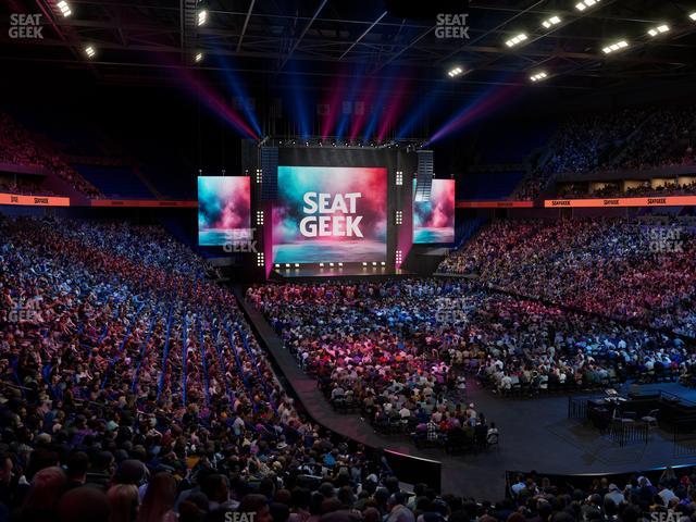 BOK Center - Section 103 Seat View