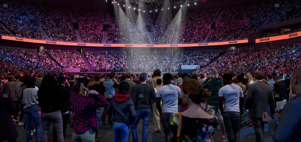 BOK Center - Section 104 Seat View