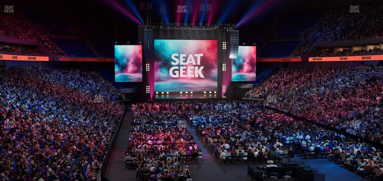 BOK Center - Section 104 Seat View