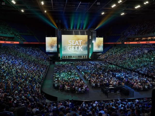 BOK Center - Section 104 Seat View