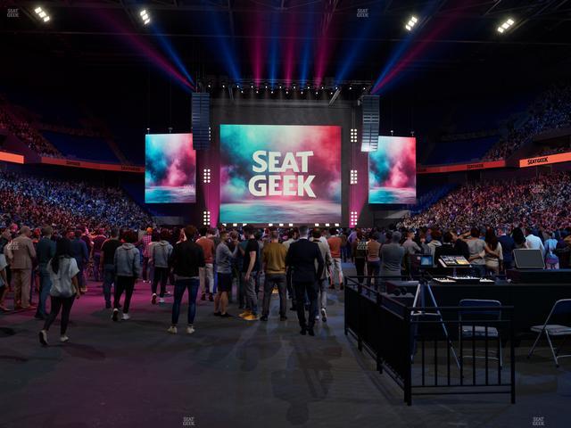 BOK Center - Section 104 Seat View