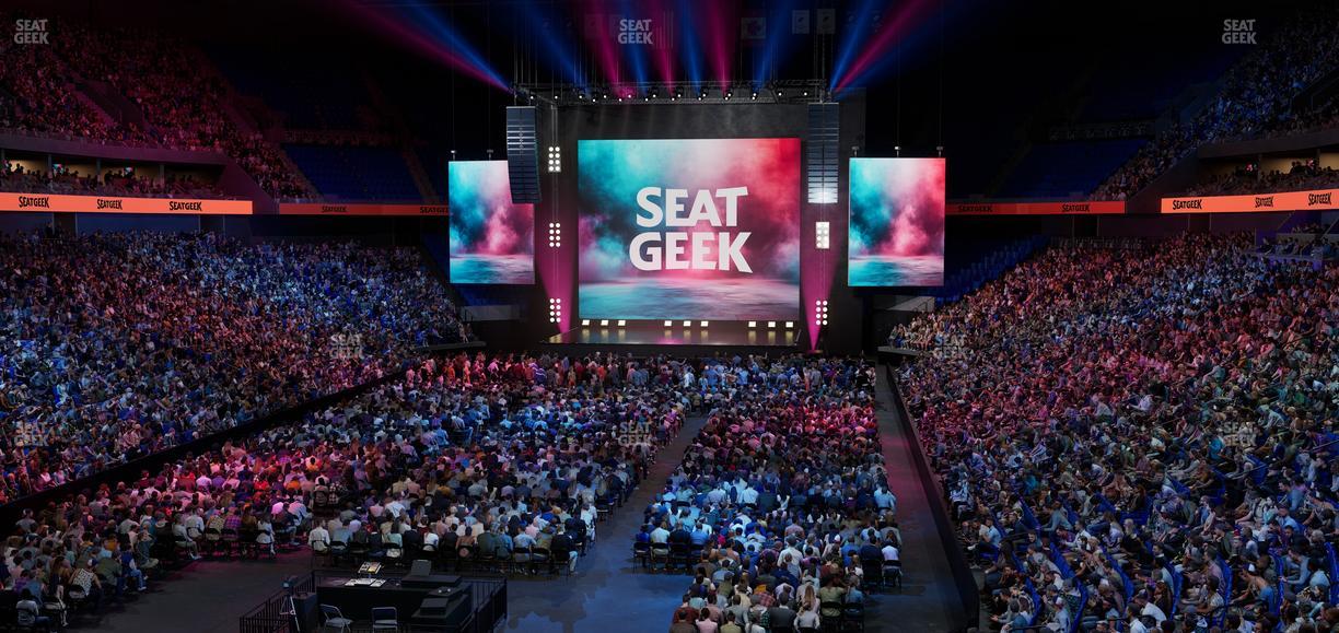 BOK Center - Section 105 Seat View