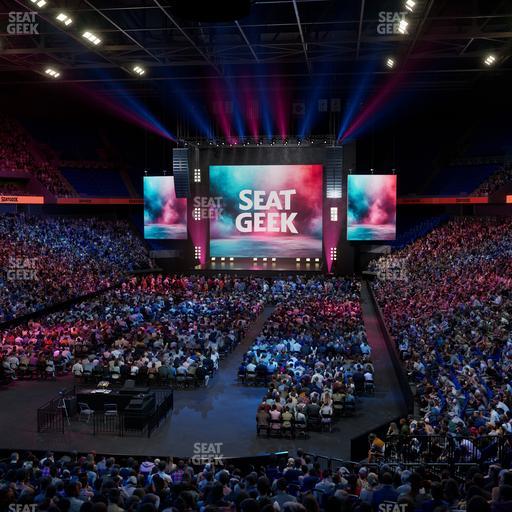 BOK Center - Section 105 Seat View