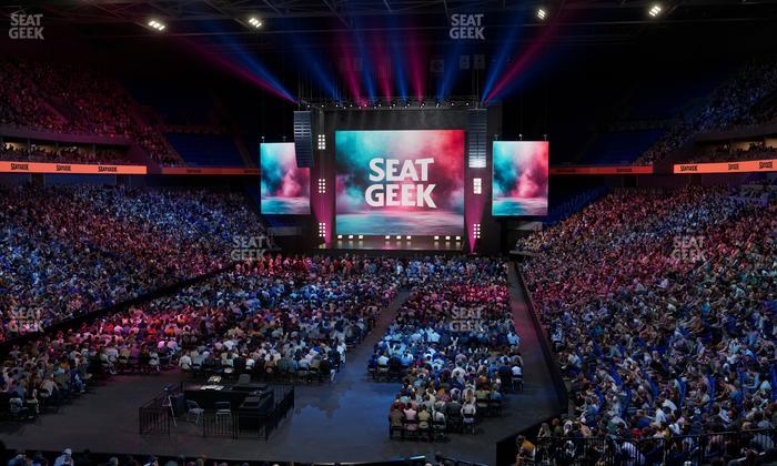 BOK Center - Section 105 Seat View