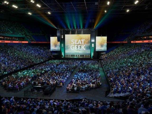 BOK Center - Section 105 Seat View