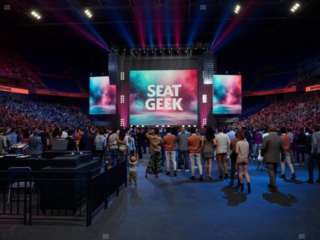 BOK Center - Section 105 Seat View