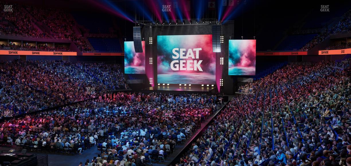 BOK Center - Section 106 Seat View