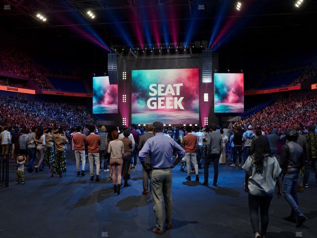 BOK Center - Section 106 Seat View