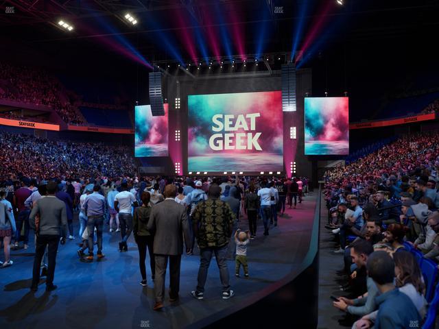 BOK Center - Section 107 Seat View