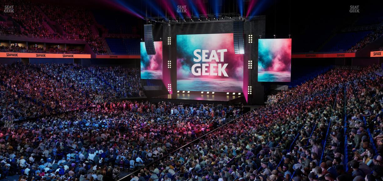 BOK Center - Section 107 Seat View