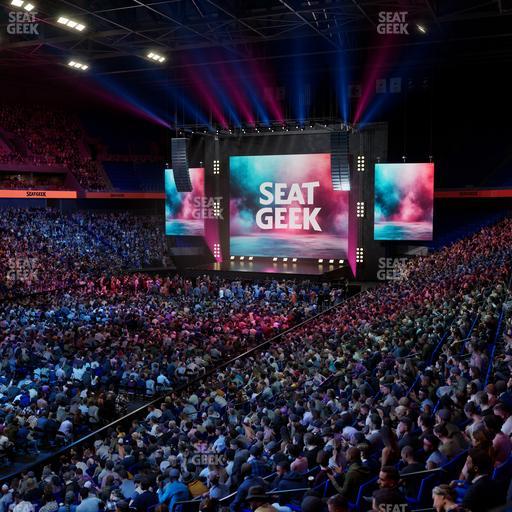 BOK Center - Section 107 Seat View