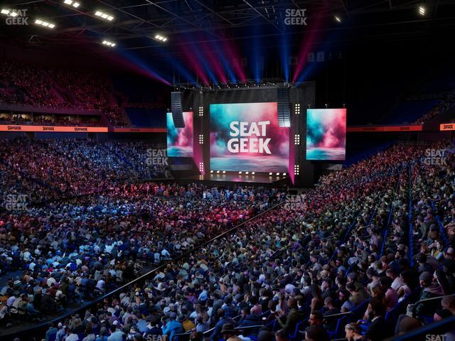 BOK Center - Section 107 Seat View