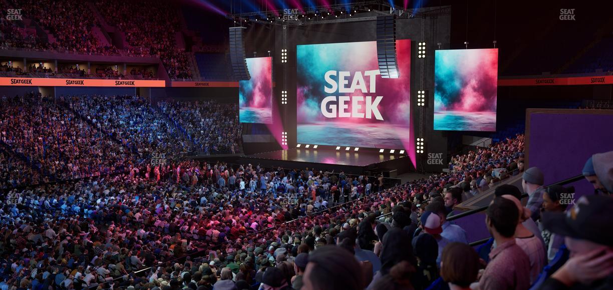 BOK Center - Section 108 Seat View